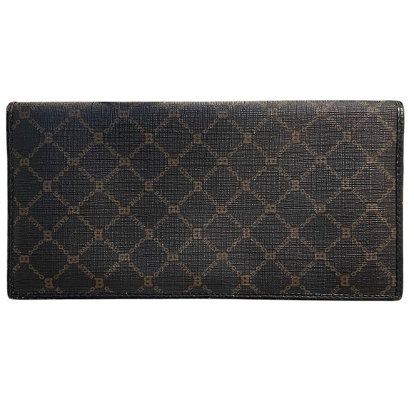 Bally Handbags - Bally Vintage Bifold Brown Leather Credit Cardholder/Checkbook Mens Wallet
